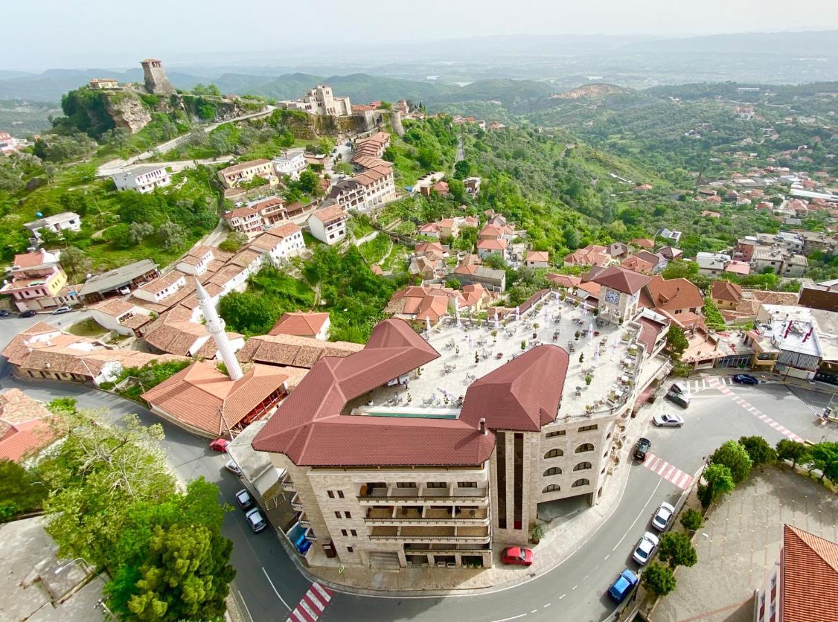 Hotel Panorama Kruje View On The Castle And The Old Town Exteriör bild